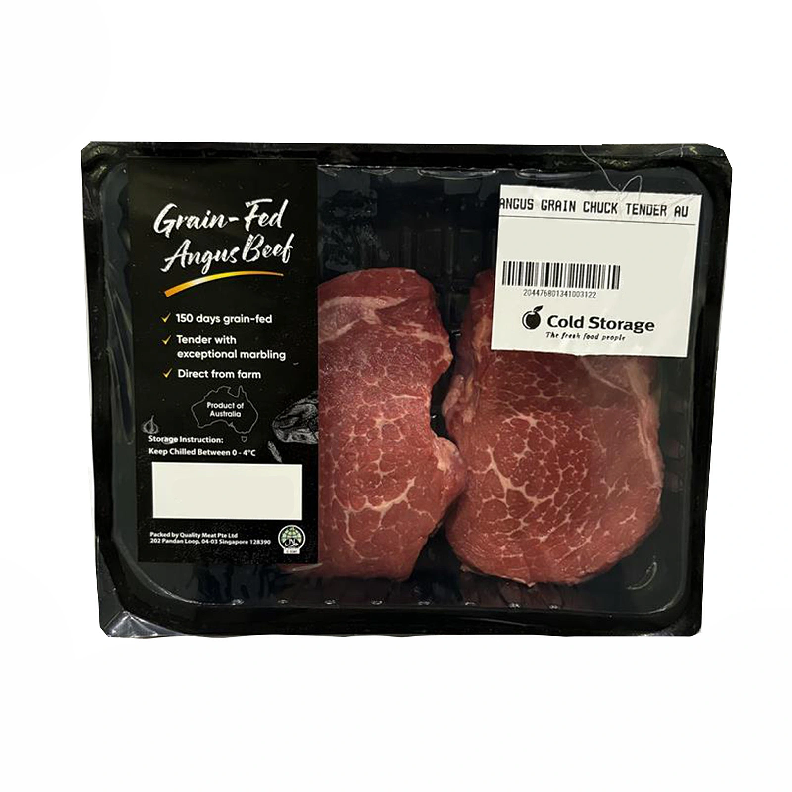 ANGUS GRAIN CHUCK TENDER