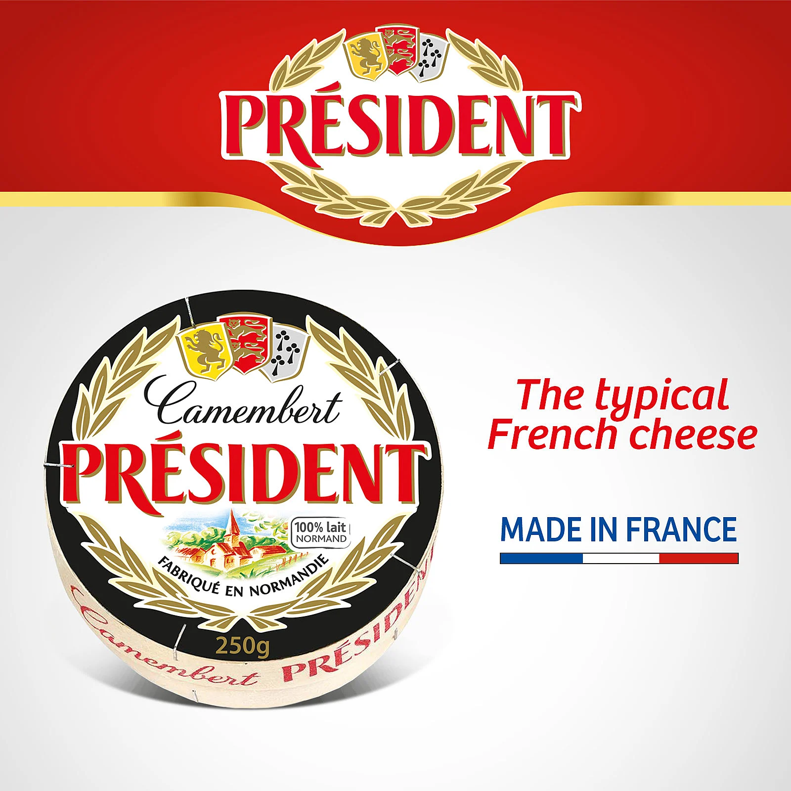 President Camembert 250G