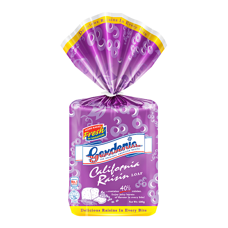 Gardenia California Raisin Loaf 400g