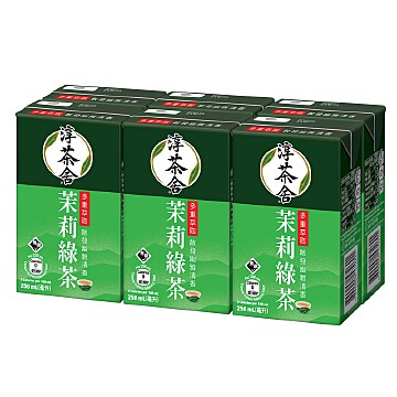 淳茶舍銀毫茉莉綠茶飲料6 X 250ML