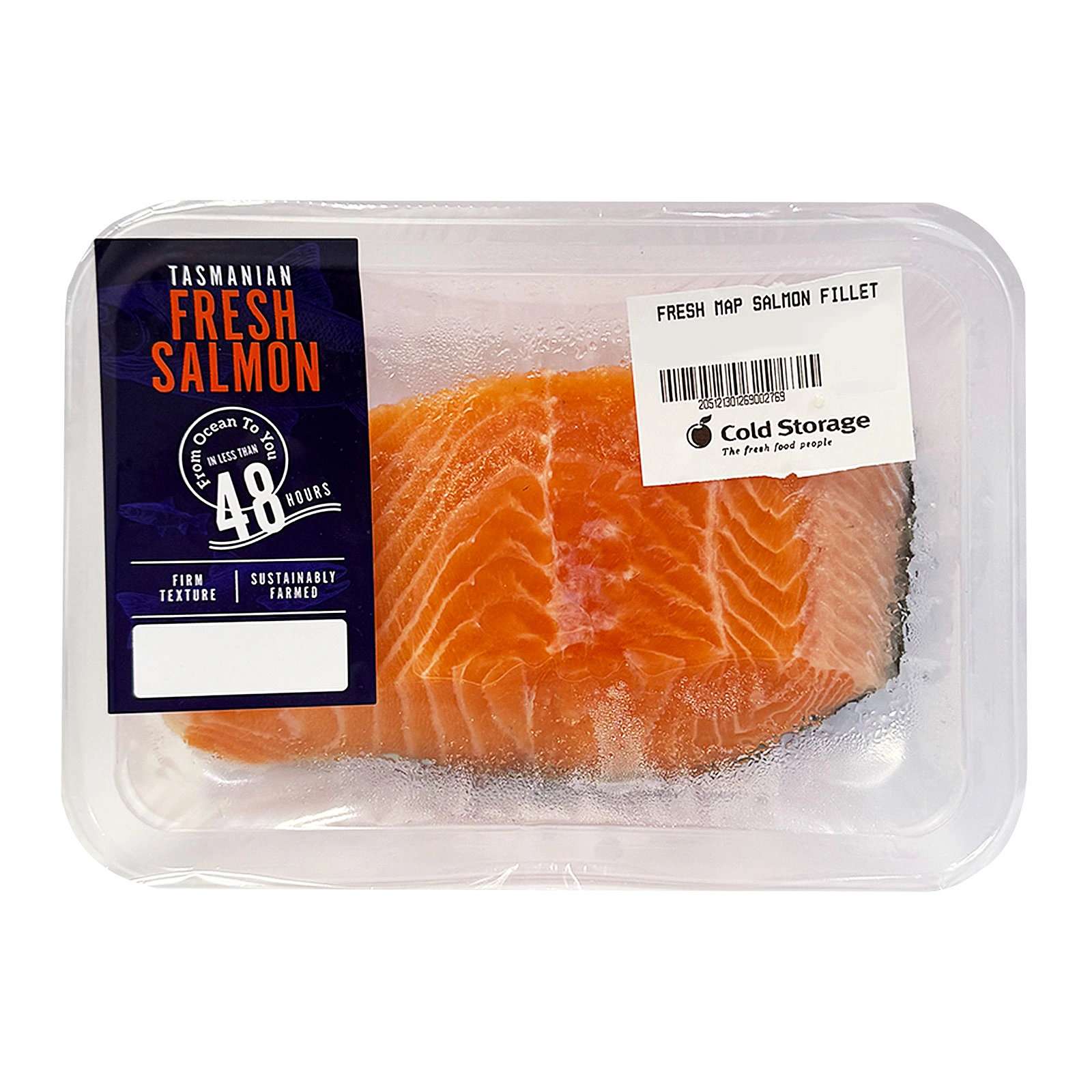 Fresh Map Salmon Fillet 500g