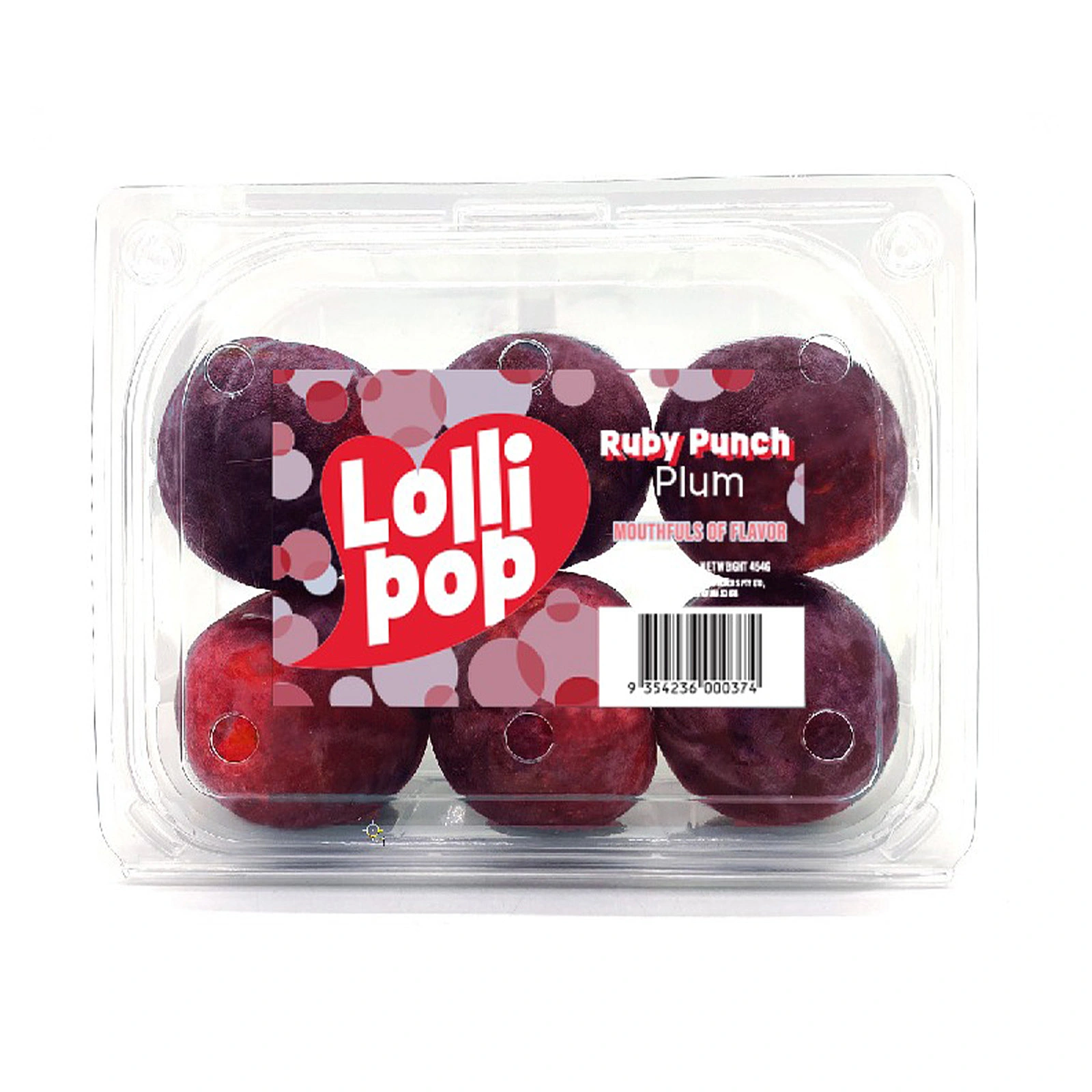 Lollipop Ruby Punch Plum Usa 10 x 454g