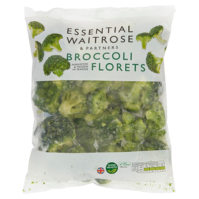 Waitrose Essential Broccoli Florets 900g