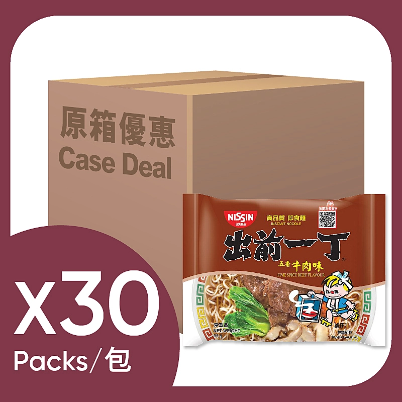 原箱日清出前一丁日本版麻油麵30 X 102GM