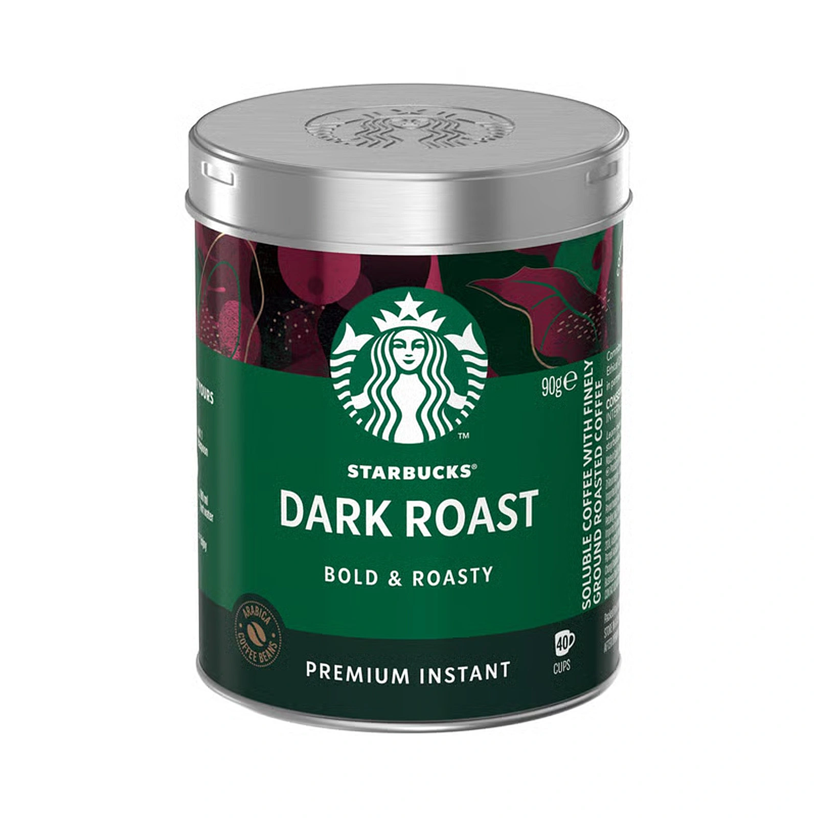 Starbucks Dark Roast Instant Coffee Tin 90G