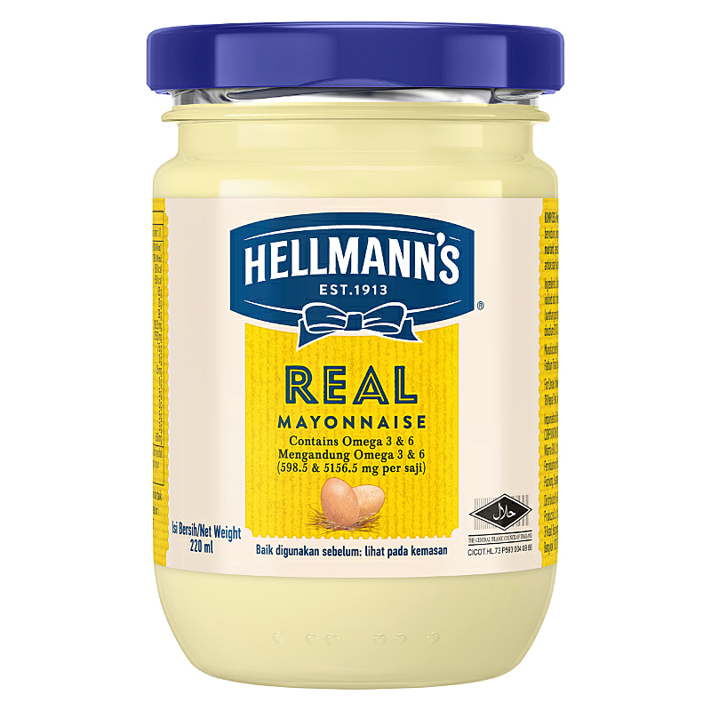 Hellmann's Real Mayo 220ml