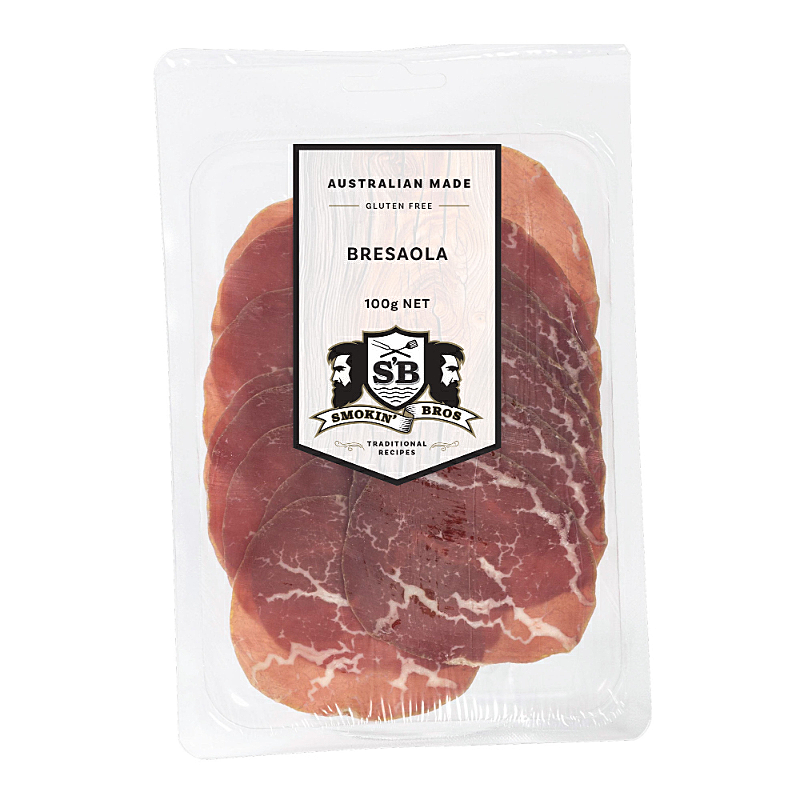 Smokin Bros Sliced Bresaola 100g