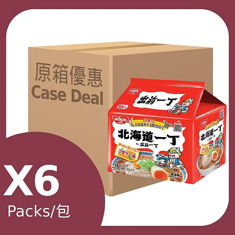 原箱日清出前一丁麻油即食麵30 X 91GM